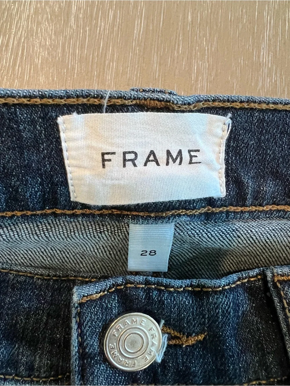 FRAME Le Garcon Crop denim women’s jeans size 28 - Picture 9 of 13